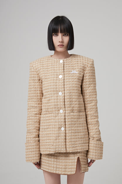 Cotton and Linen Blend Jacket
