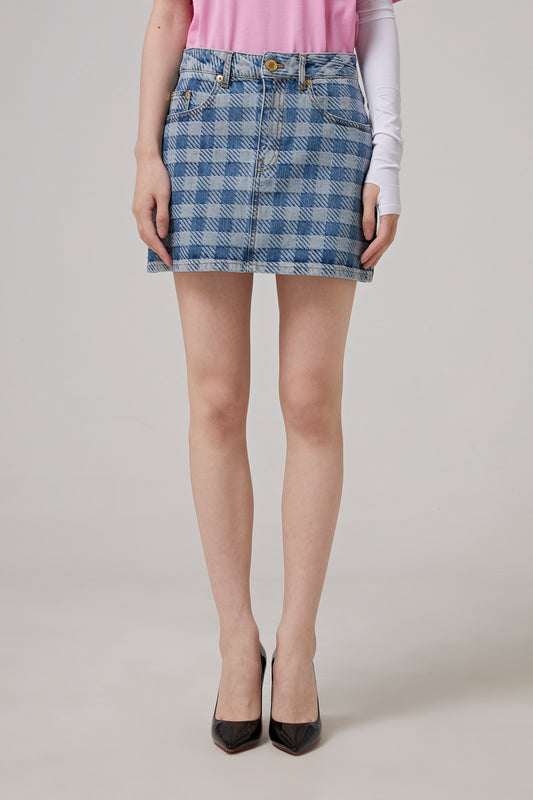 5 POCKETS MINI SKIRT