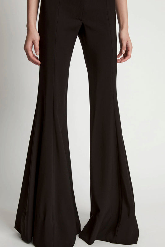 Viscose Suiting Wide Leg Pants