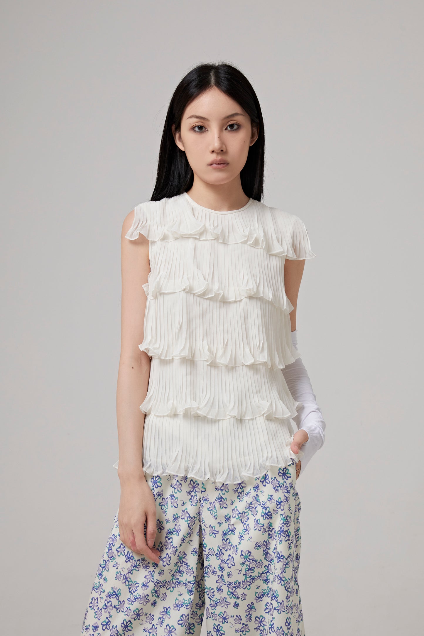 LAYERED FRINGED VEST