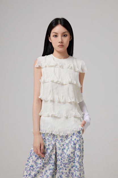 LAYERED FRINGED VEST
