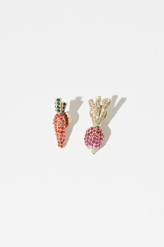RADISH &amp; CARROT EARR