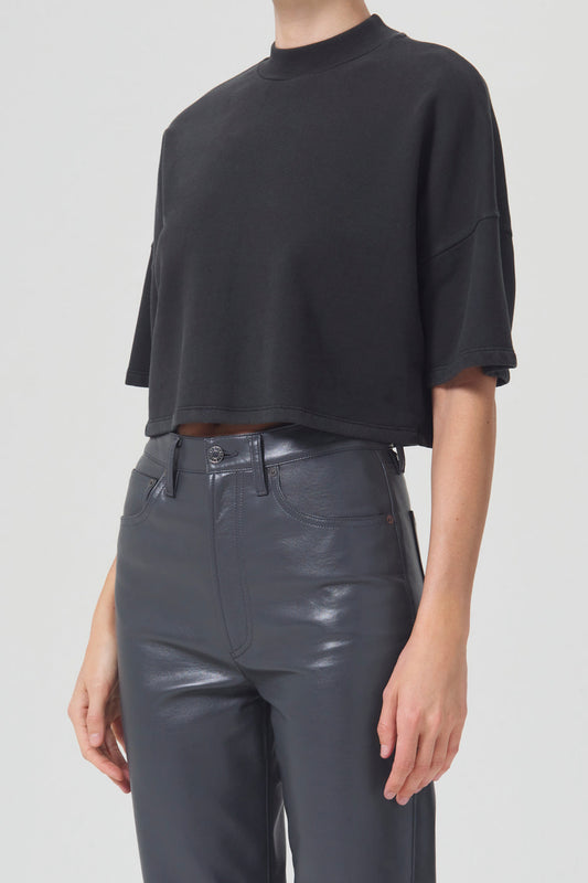 reed fleece tee (organic cotton)