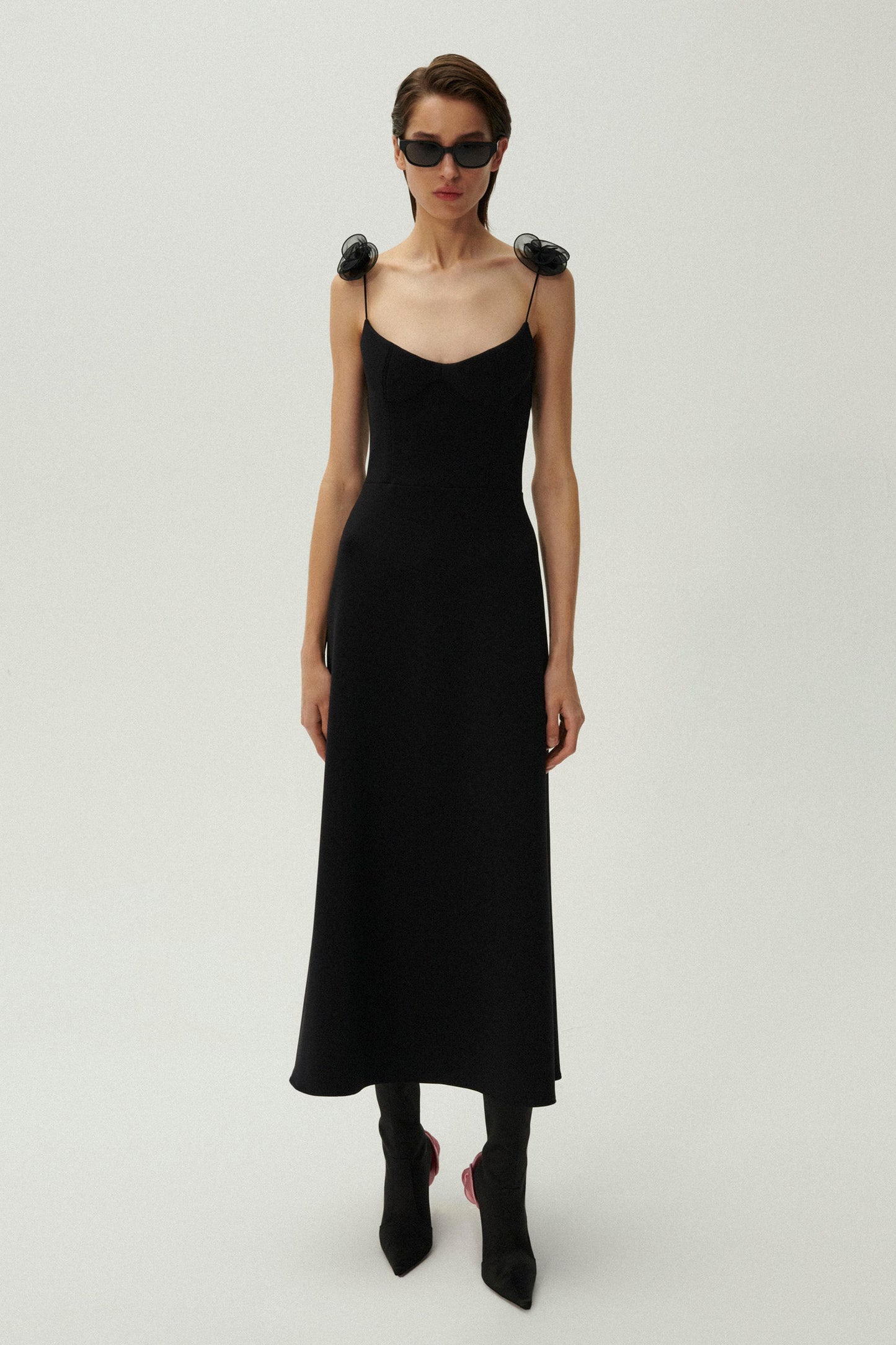 RE24 DRESS 28 BLACK