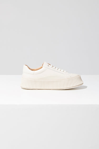 SNEAKERS - VIT AGNELLATO