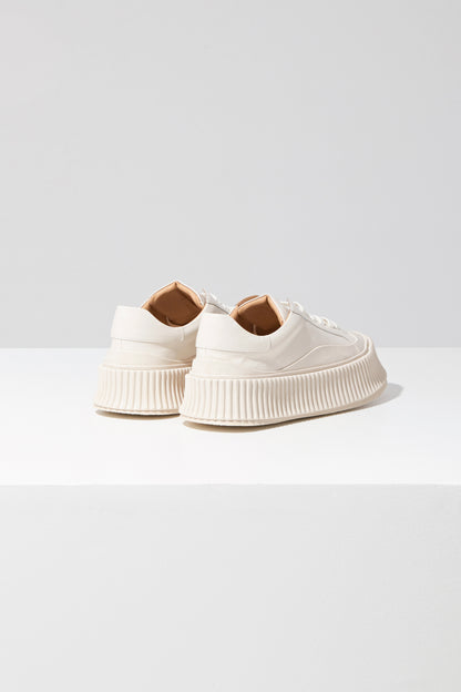 SNEAKERS - VIT AGNELLATO
