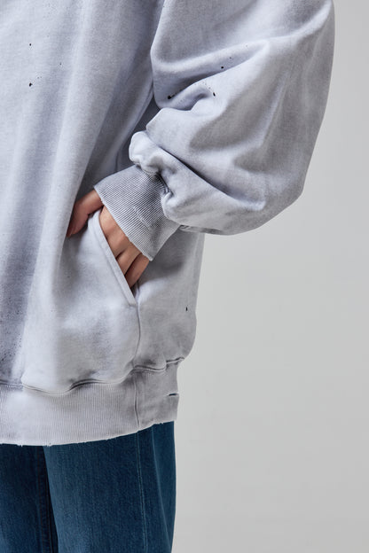 LOGO CUT OUT SWEATSHIRT