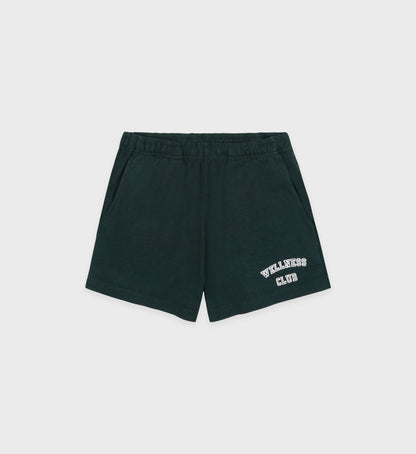 WELLNESS CLUB FLOCKED DISCO SHORT