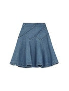 FLARE DENIM SKIRT